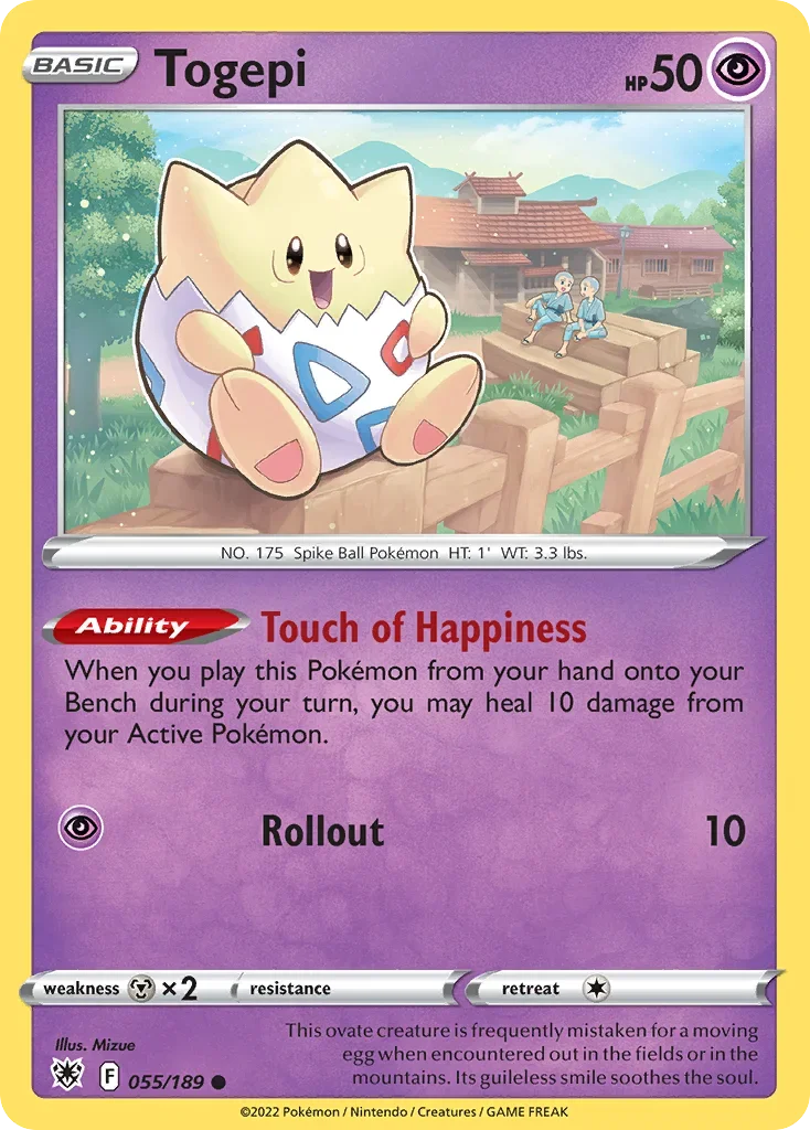 055/189 from Astral Radiance Common Pokemon Card