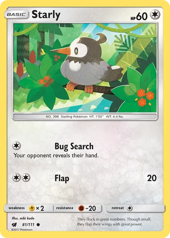 81/111 from Crimson Invasion Common Pokemon Card
