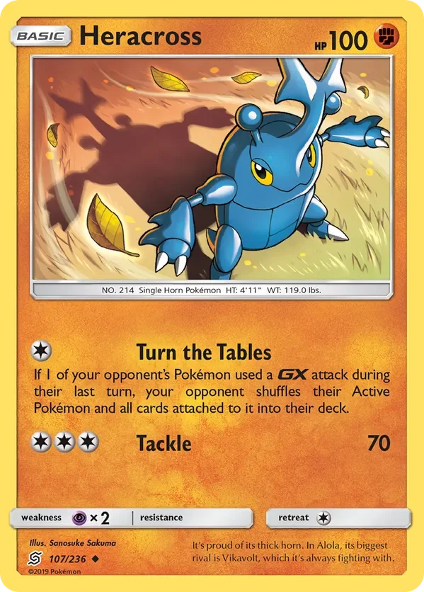 107/236 from Unified Minds Uncommon Pokemon Card