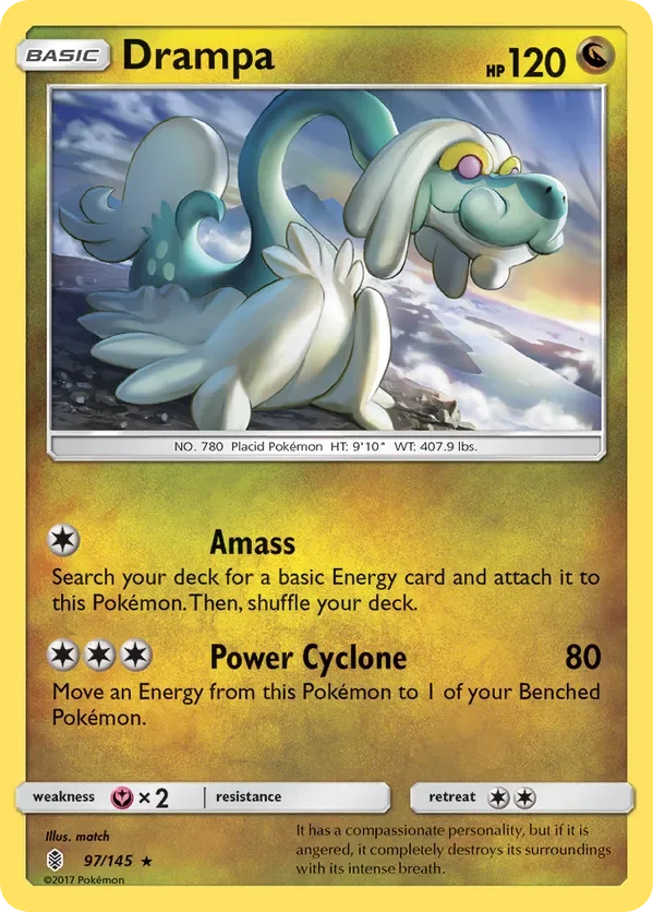 97/145 from Guardians Rising Holo Rare Pokemon Card