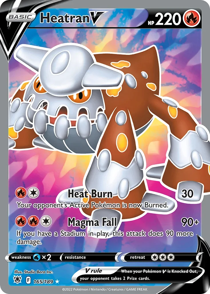 165/189 from Astral Radiance Full Art Pokemon Card