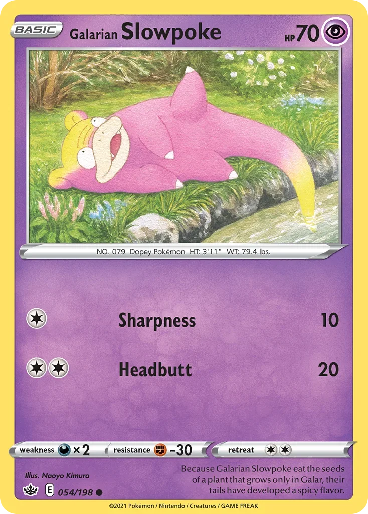054/198 from Chilling Reign Common Pokemon Card