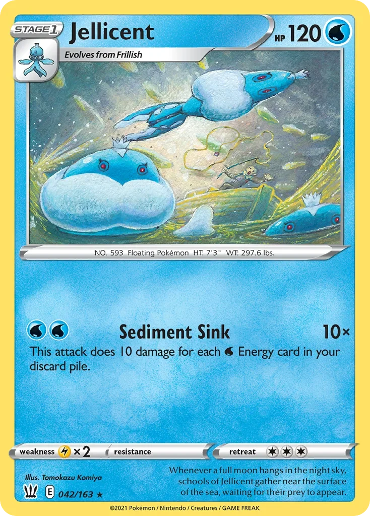 042/163 from Battle Styles Rare Pokemon Card