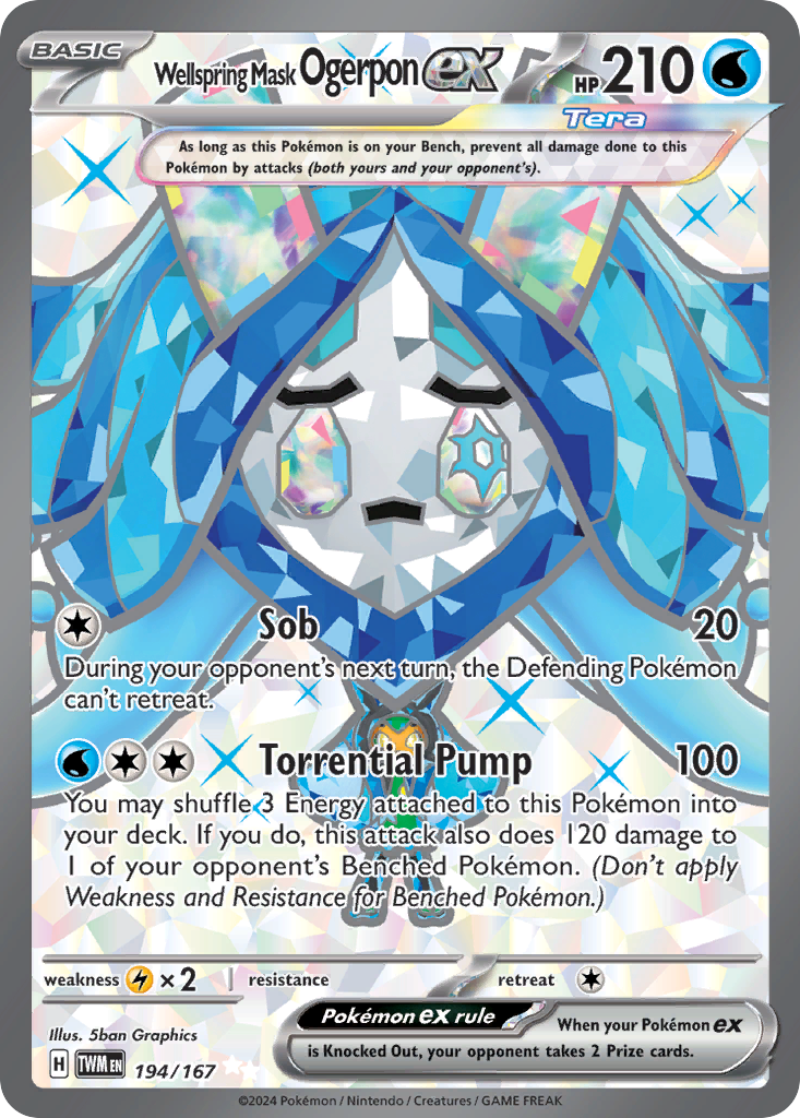 194/167 from Twilight Masquerade Ultra Rare Pokemon Card