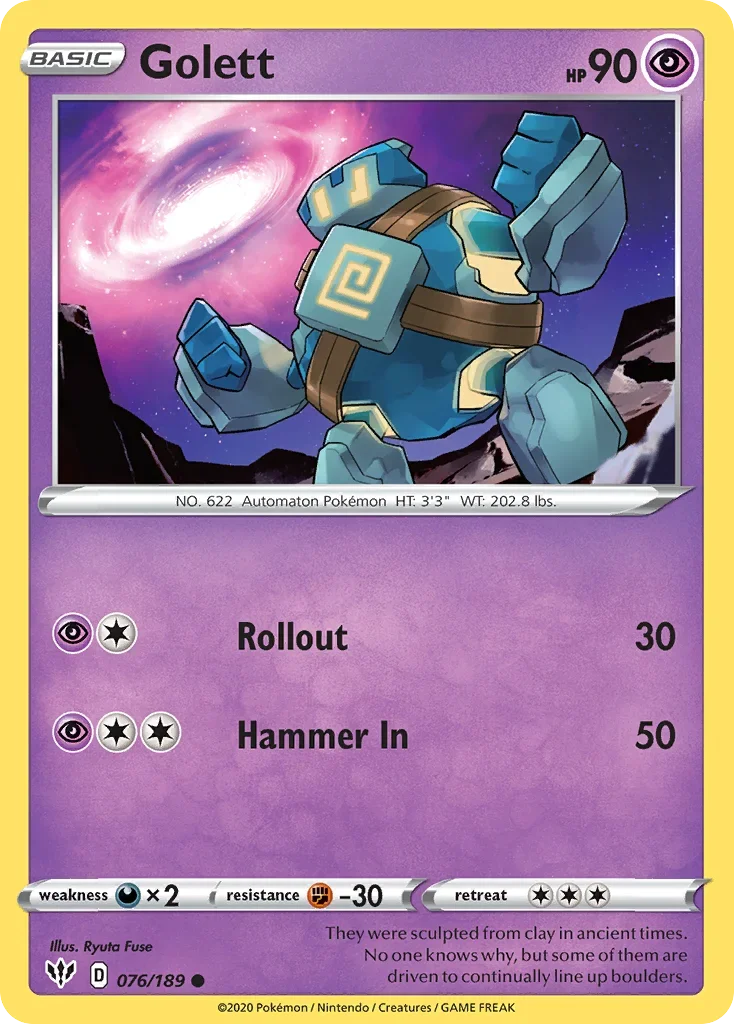 076/189 from Darkness Ablaze Common Pokemon Card