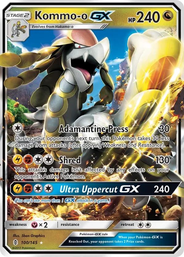 100/145 from Guardians Rising Ultra Rare Pokemon Card