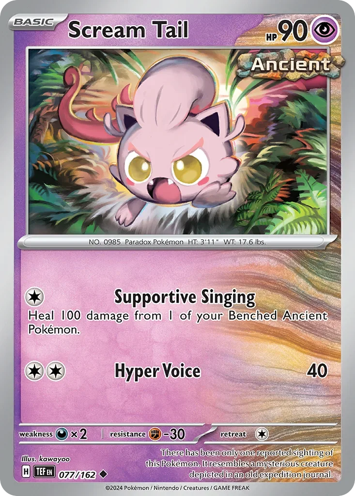 077/162 from Temporal Forces Uncommon Pokemon Card
