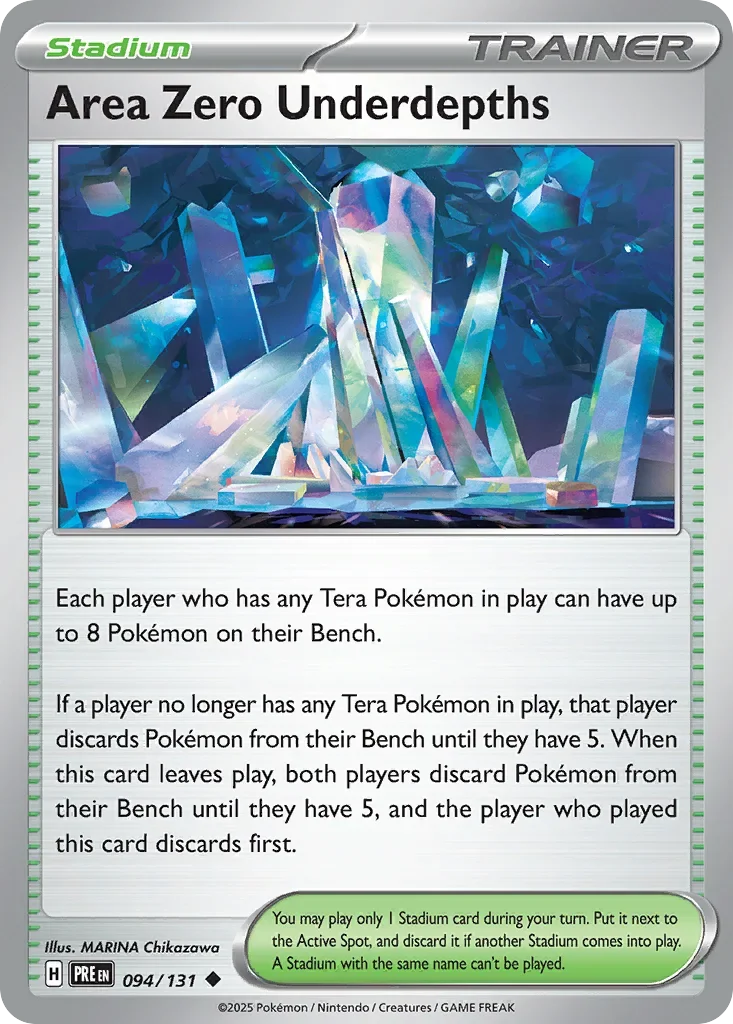 094/131 from Prismatic Evolutions Card List Uncommon Pokemon Card