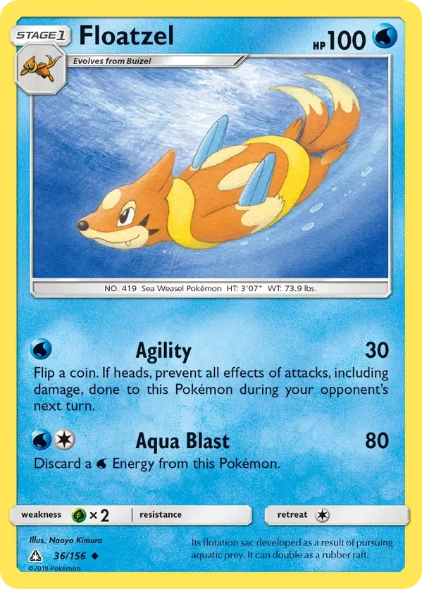 36/156 from Ultra Prism Uncommon Pokemon Card