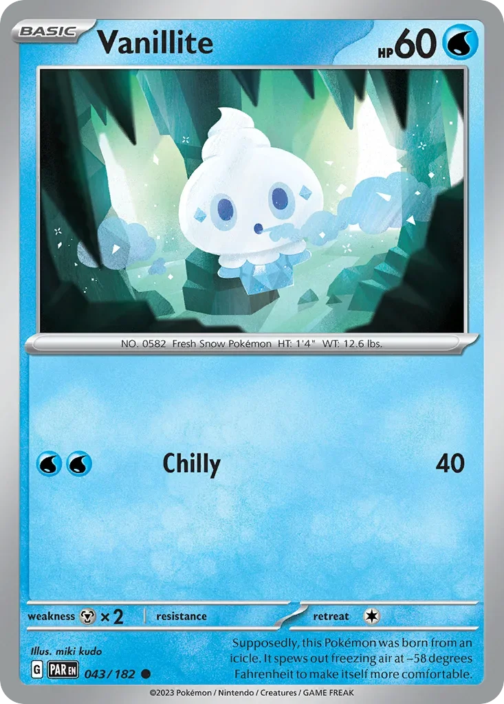 043/182 from Paradox Rift Common Pokemon Card