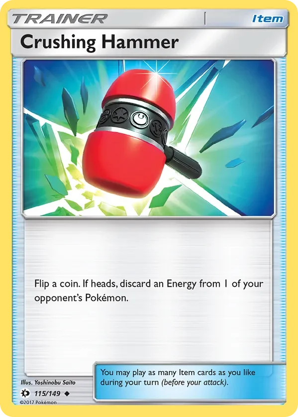115/149 from Sun & Moon Base Uncommon Trainer Card