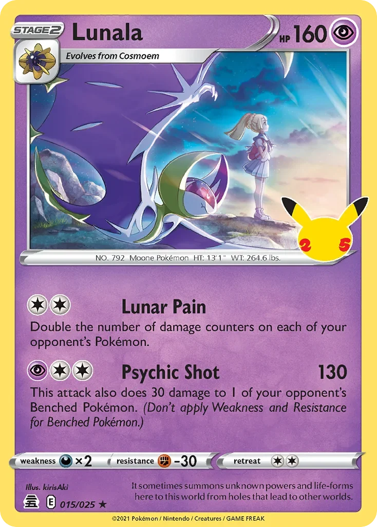 015/025 from Celebrations Holo Rare Pokemon Card