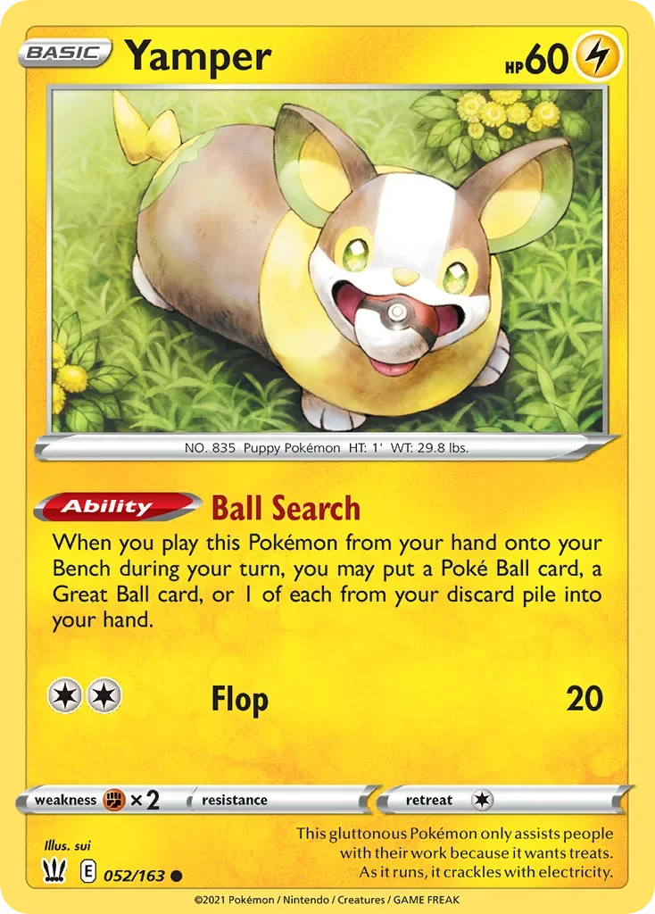 052/163 from Battle Styles Common Pokemon Card