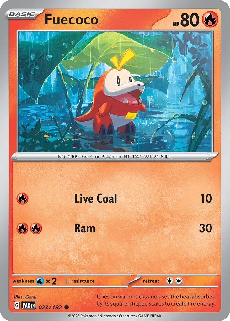 023/182 from Paradox Rift Common Pokemon Card