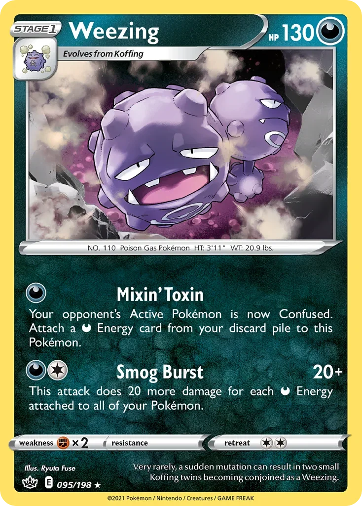 095/198 from Chilling Reign Rare Pokemon Card