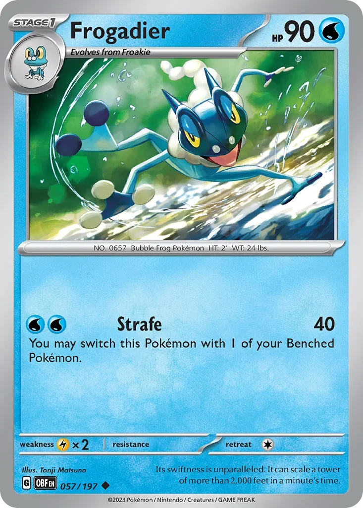 057/197 from Obsidian Flames Uncommon Pokemon Card