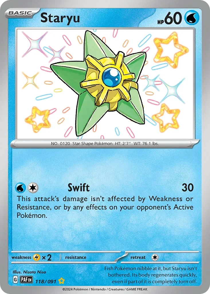 118/091 from Paldean Fates Shiny Rare Pokemon Card
