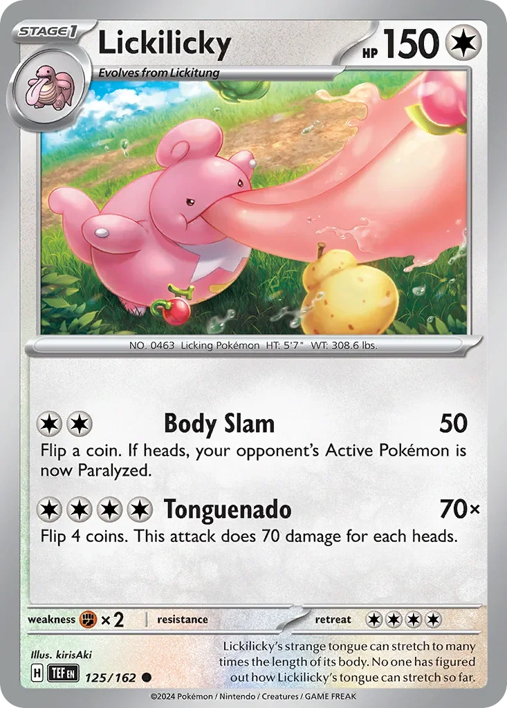 125/162 from Temporal Forces Common Pokemon Card