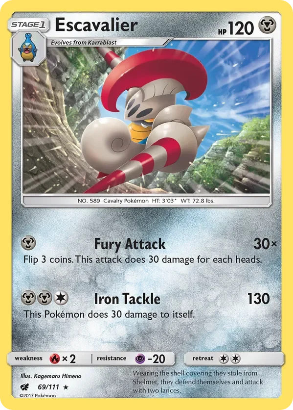 69/111 from Crimson Invasion Rare Pokemon Card