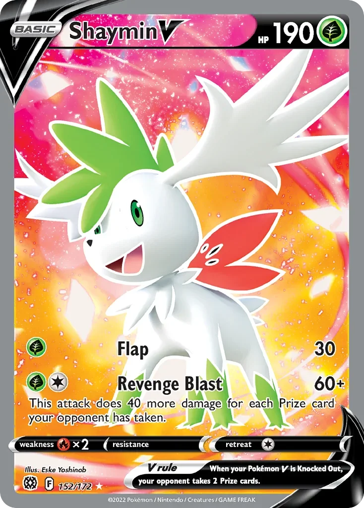 152/172 from Brilliant Stars Full Art Pokemon Card