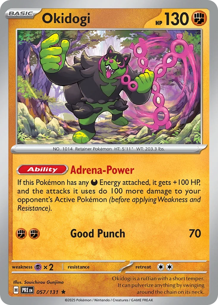057/131 from Prismatic Evolutions Card List Rare Pokemon Card