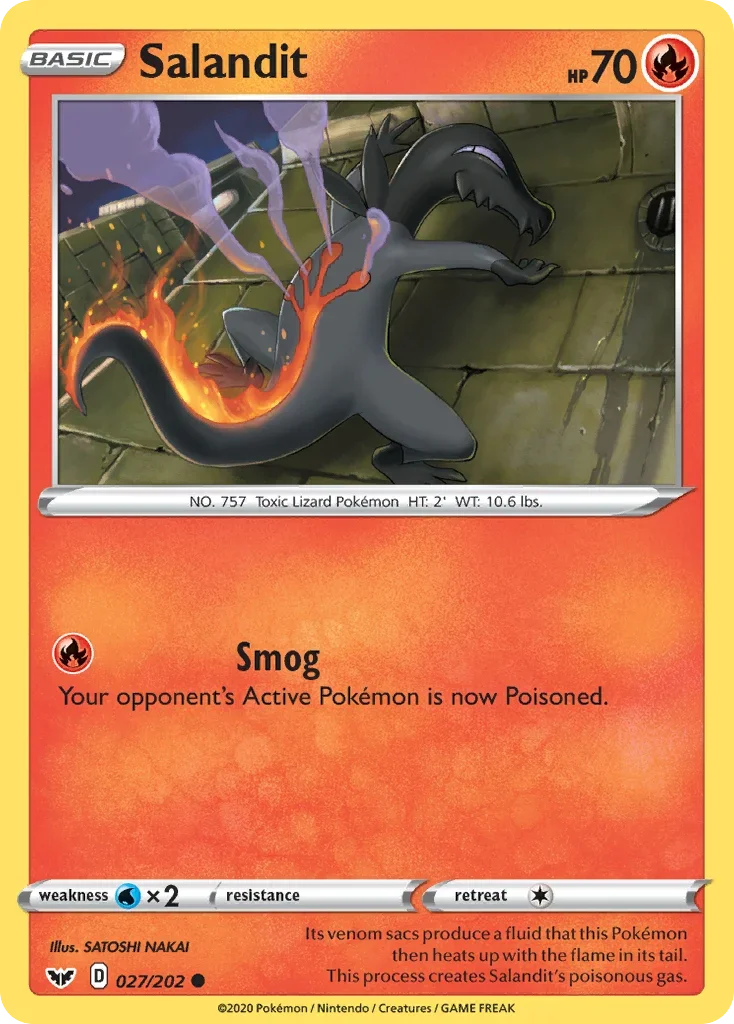 027/202 from Sword & Shield Common Pokemon Card