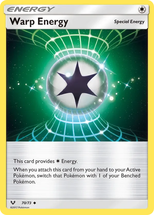 70/73 from Shining Legends Uncommon Special Energy Card