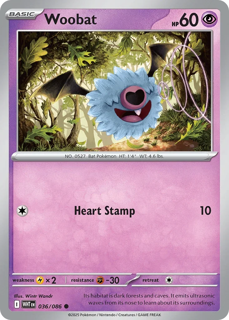 036/086 from White Flare Common Pokemon Card