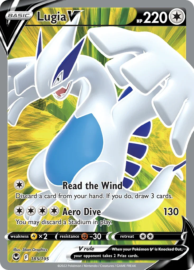 185/195 from Silver Tempest Ultra Rare Pokemon Card