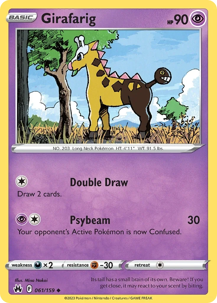 061/159 from Crown Zenith Uncommon Pokemon Card