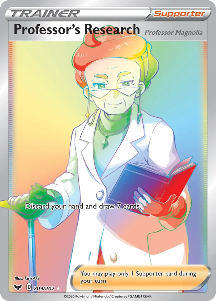 209/202 from Sword & Shield Rainbow Rare Trainer Card