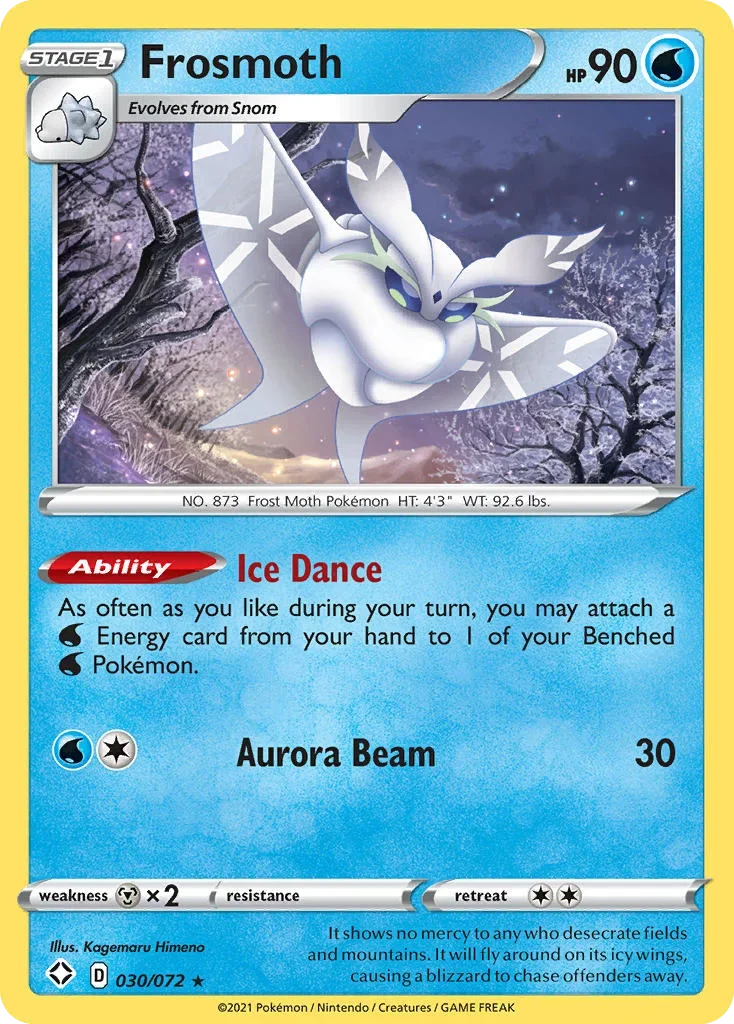 030/072 from Shining Fates Holo Rare Pokemon Card