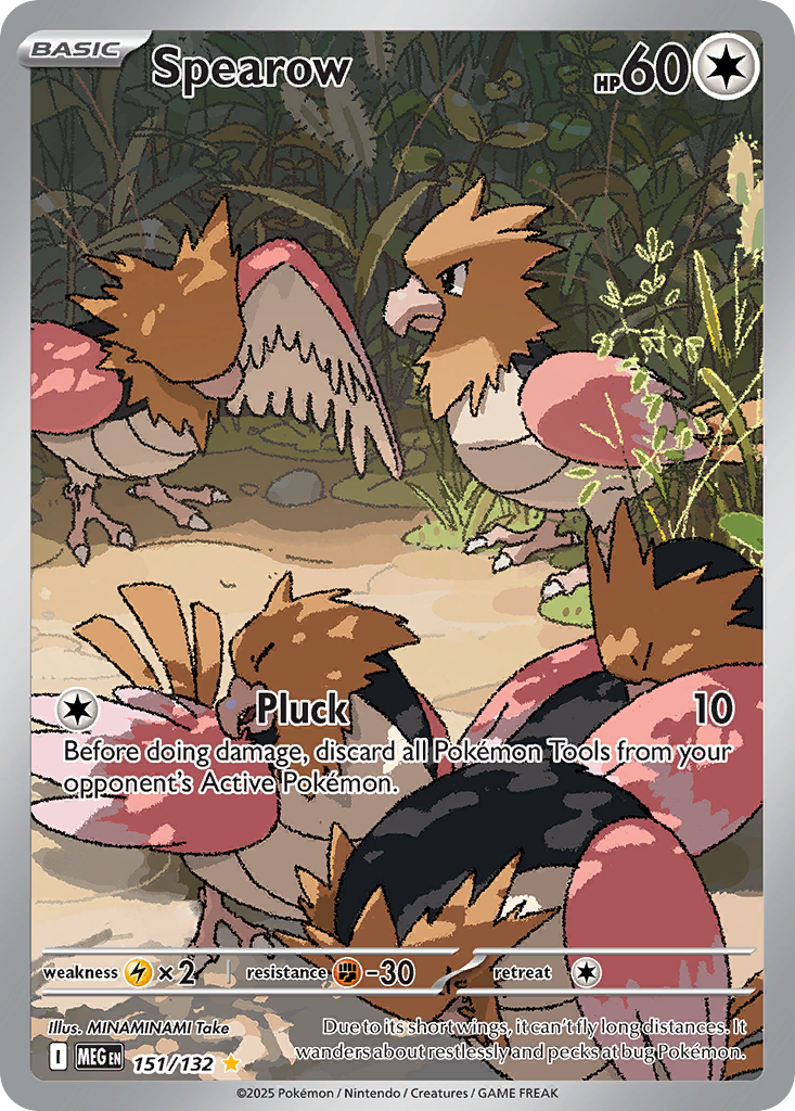 151/132 from Mega Evolution illustration-rare