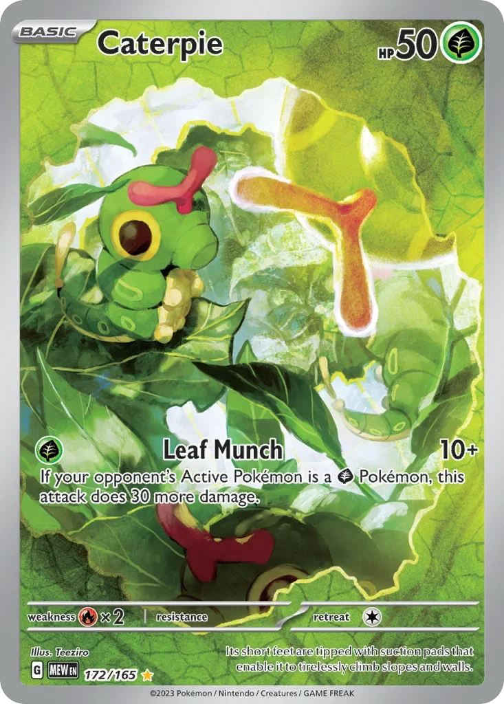172/165 from 151 Illustration Rare Pokemon Card