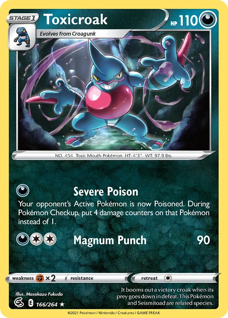 166/264 from Fusion Strike Rare Pokemon Card