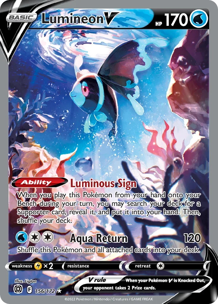 156/172 from Brilliant Stars Alternate Art Pokemon Card