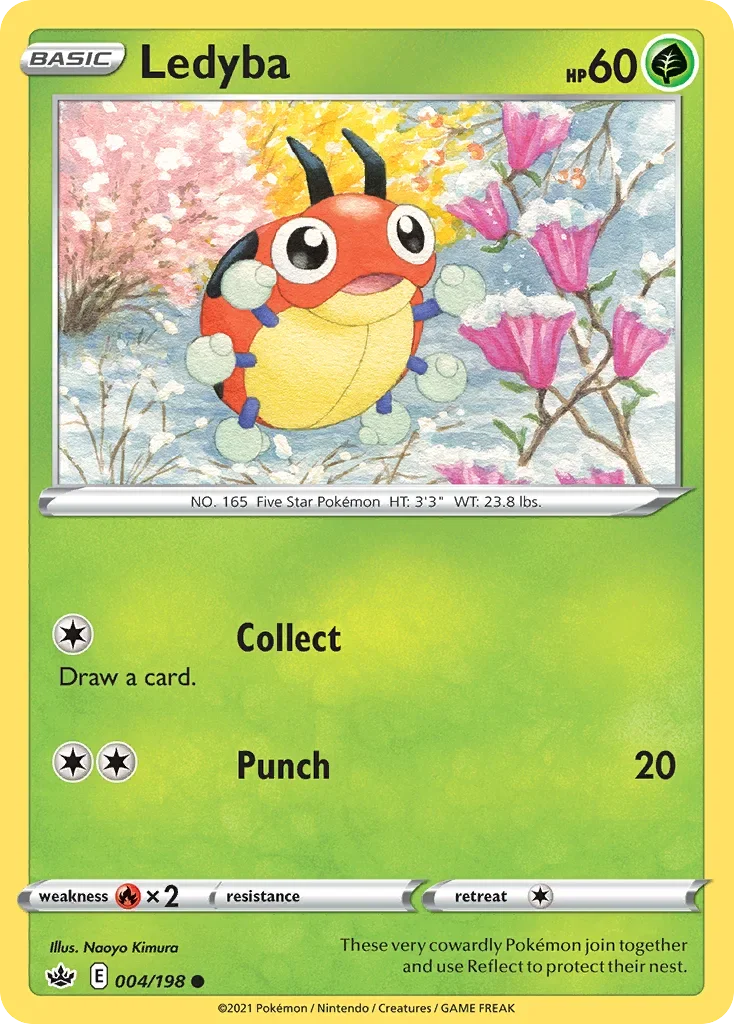 004/198 from Chilling Reign Common Pokemon Card