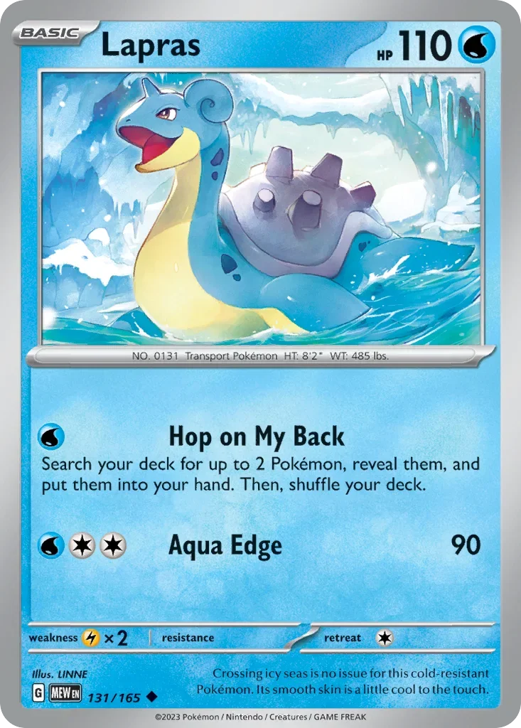 131/165 from 151 Uncommon Pokemon Card
