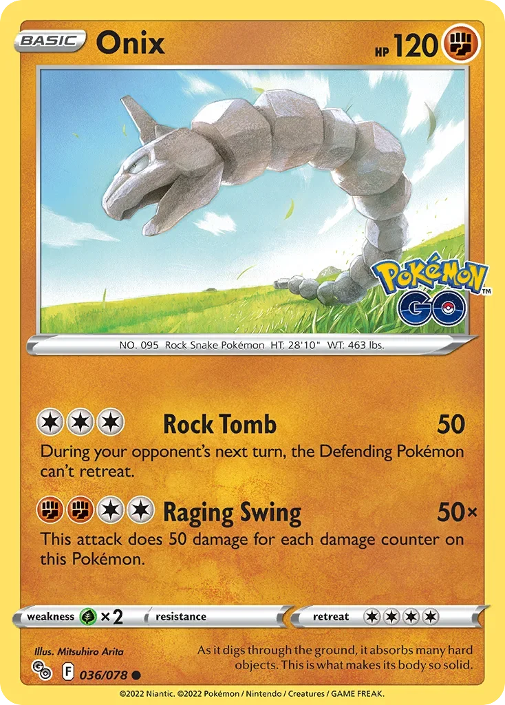 036/078 from Pokemon GO Common Pokemon Card