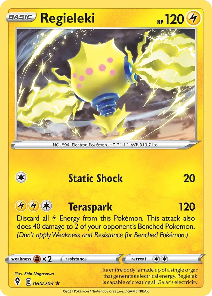 060/203 from Evolving Skies Holo Rare Pokemon Card