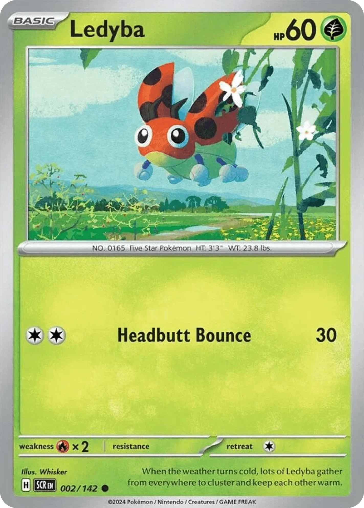 002/142 from Stellar Crown Card List Common Pokemon Card