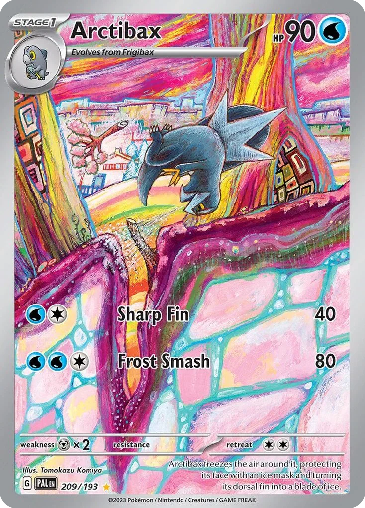 209/193 from Paldea Evolved Illustration Rare Pokemon Card