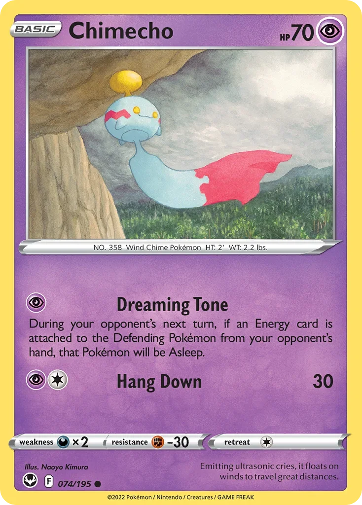 074/195 from Silver Tempest Common Pokemon Card