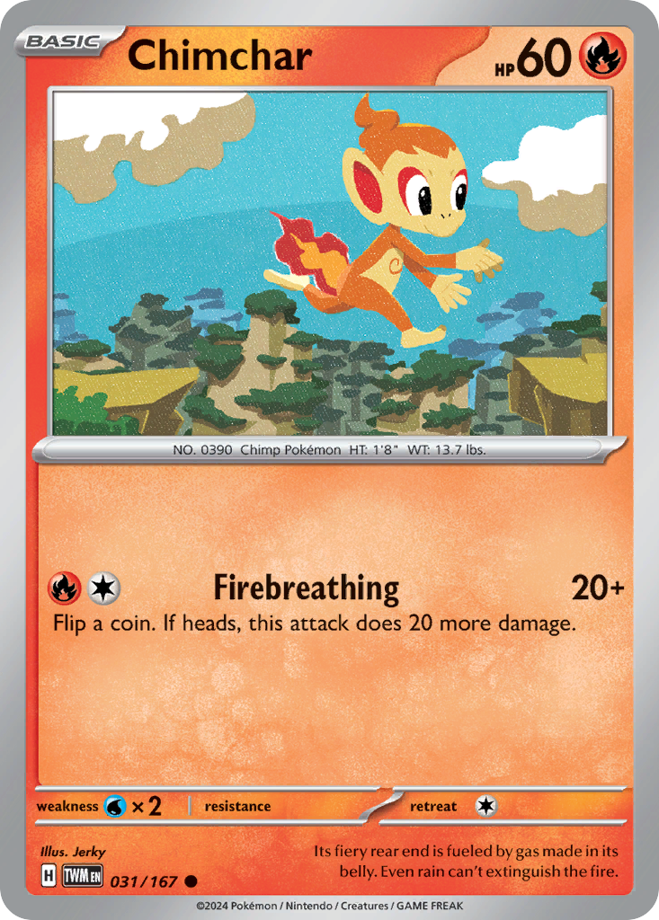031/167 from Twilight Masquerade Card List Common Pokemon Card