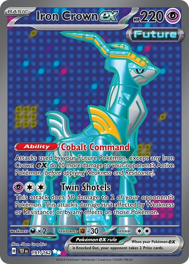 191/162 from Temporal Forces Ultra Rare Pokemon Card