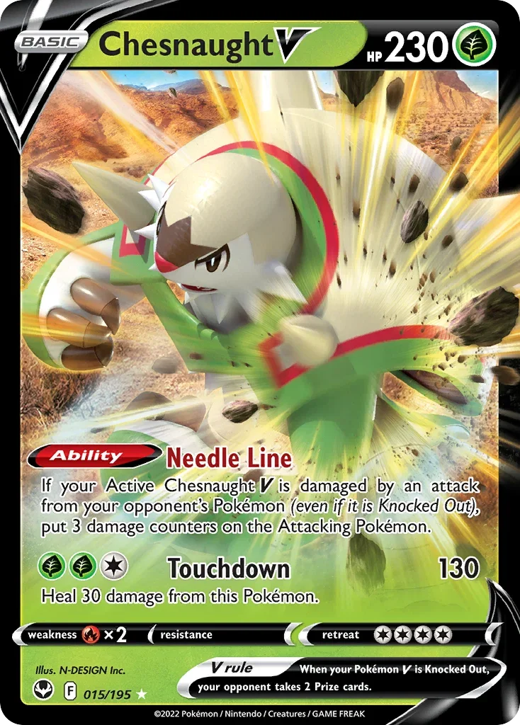 015/195 from Silver Tempest Ultra Rare Pokemon Card