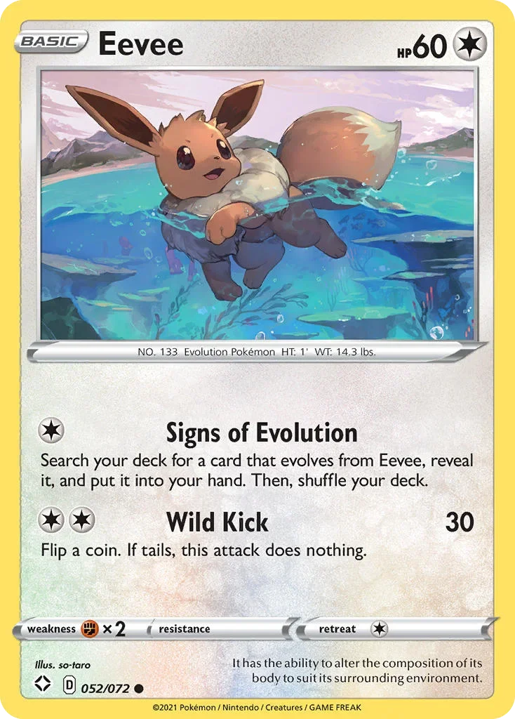 052/072 from Shining Fates Common Pokemon Card