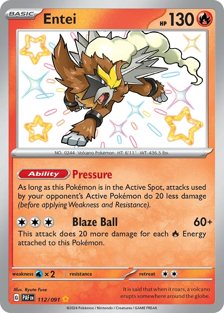 112/091 from Paldean Fates Shiny Rare Pokemon Card
