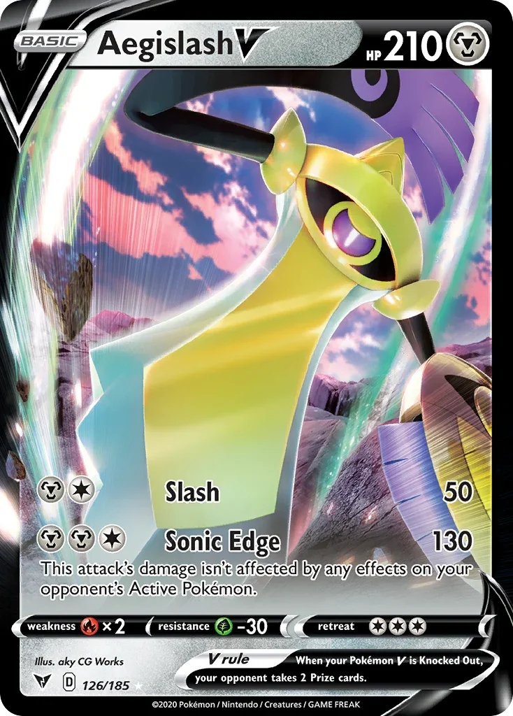 126/185 from Vivid Voltage Ultra Rare Pokemon Card