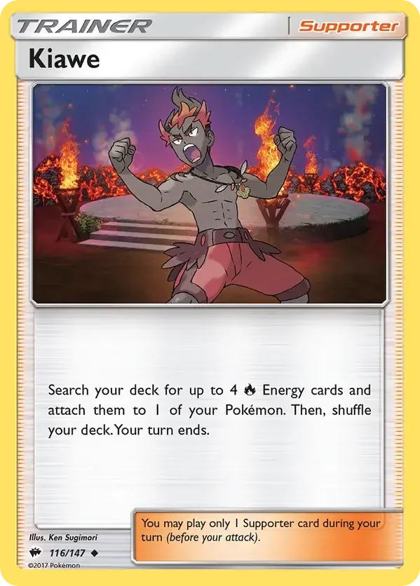 116/147 from Burning Shadows Uncommon Trainer Card